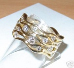 * Top Designer Ring 27 BRILLANTEN 1,31Ct