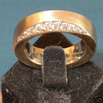 * Top Design: Bandring 11 BRILLANTEN 0,38 Ct