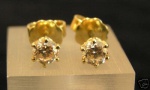 * Klassische BRILLANT Ohrstecker 0,56 ct 585er Gold