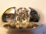 Top Designer 0,53 ct BRILLANT Ring 585 Gold