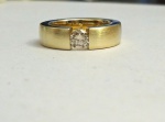 Designer Spannring BRILLANT 0,53 CT 585 Gold