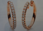 * Creolen BRILLANT 0,72 ct 750er Gelbgold Wert 2990 €