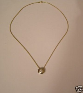 * Eleganter BRILLANT Anhänger und Collier NEU 0,31 ct