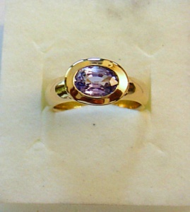 * Top TANSANIT Ring 1,65 ct Makellos 585er Gold