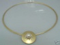 * Collier 10 BRILLANTEN 585er Gold SÜDSEEPERLE