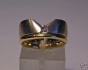 * Top Design Bandring 0,15 ct BRILLANT 585er Gold