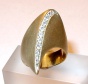 Designer Ring BRILLANTEN 0,58 ct 585 Gold