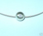 * Eleganter Brillantanhänger und Collier Neu 0,13 Ct.