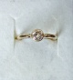 TOP 0,53 ct BRILLANT Solitärring 750 Gold