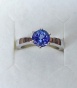 Erlesener TANSANIT Ring 1,1 ct *Makellos, wunderbares Blau-Violett* 